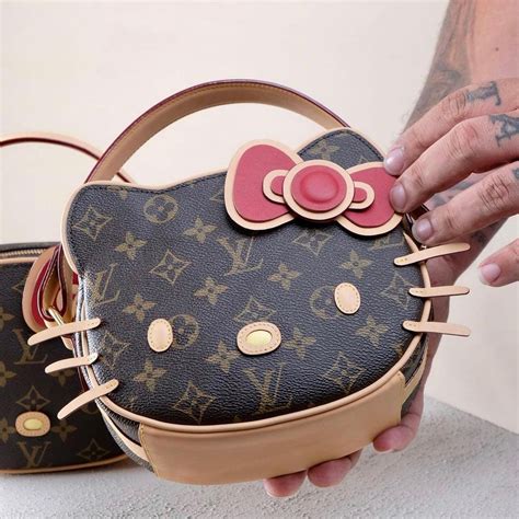 louis vuitton hello kitty bag|repurposed louis vuitton cuff bracelet.